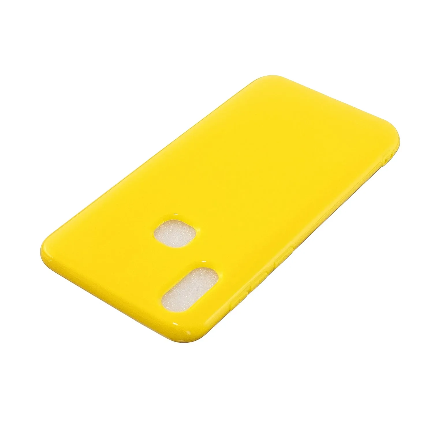 for VIVO Y17/Y3 / Y91/Y95/Y93 Thicken 2.0mm TPU Back Cover Cellphone Case Shell yellow
