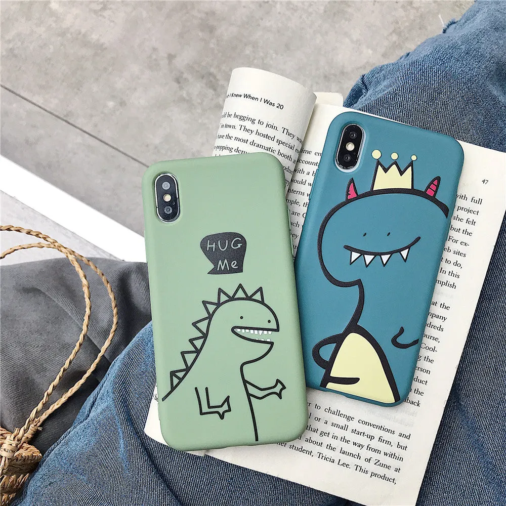 For VIVO Y66/Y67/Y91/Y95/Y93/Y97/V15/S1/Y83/Y85/Z3/Z3I/V11I/Z5X/Z1 Pro TPU Cellphone Case Shell Dinosaur Back Cover green