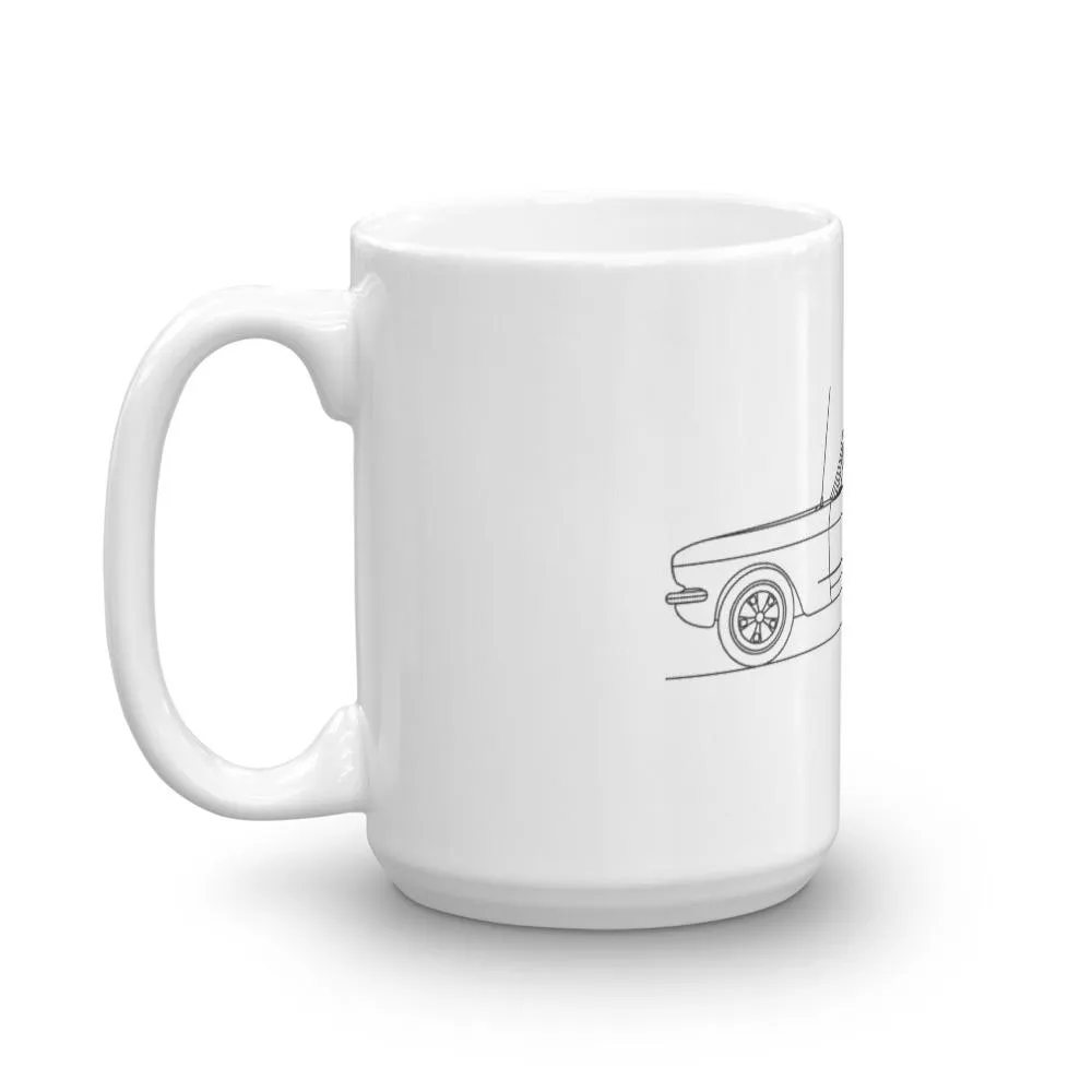 Ford Mustang I GT Convertible Outline Mug