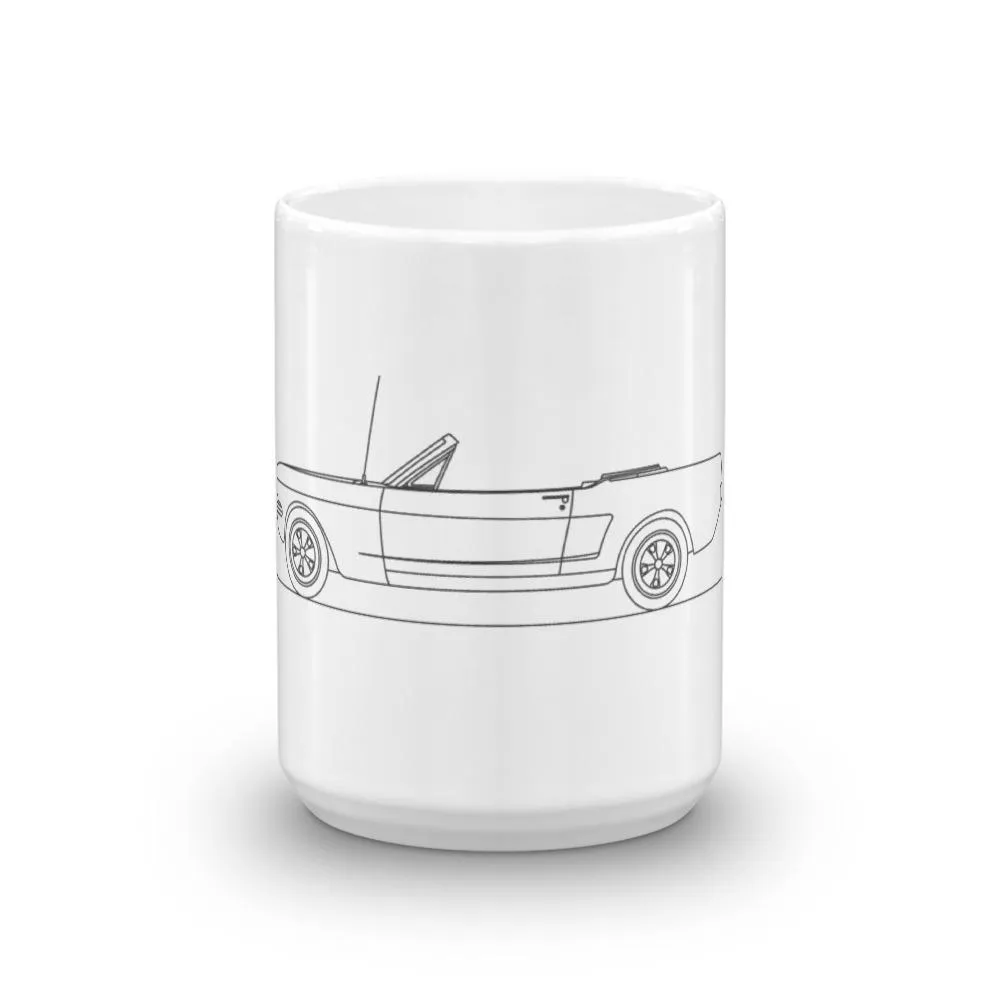 Ford Mustang I GT Convertible Outline Mug