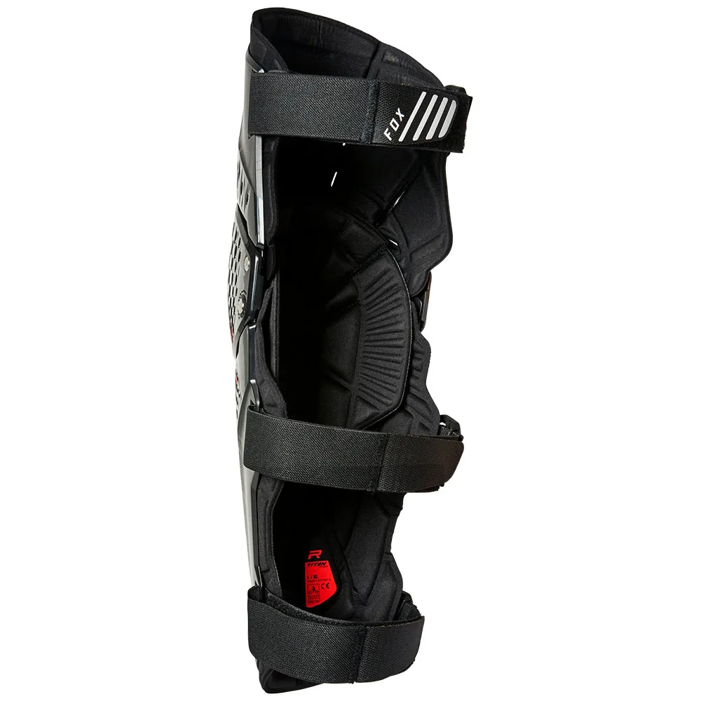Fox Titan Pro D3O Knee Guards Ce - Black