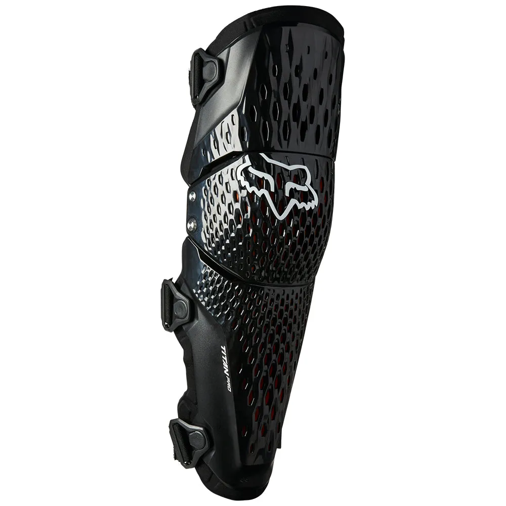 Fox Titan Pro D3O Knee Guards Ce - Black