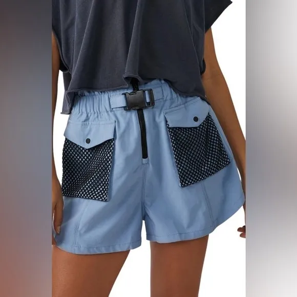 Free People Movement - Adventure Shorts in Ceramic Seafoam - Size XS - NWOT