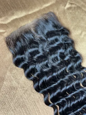 FRENCH CURLY RAW CLOSURE
