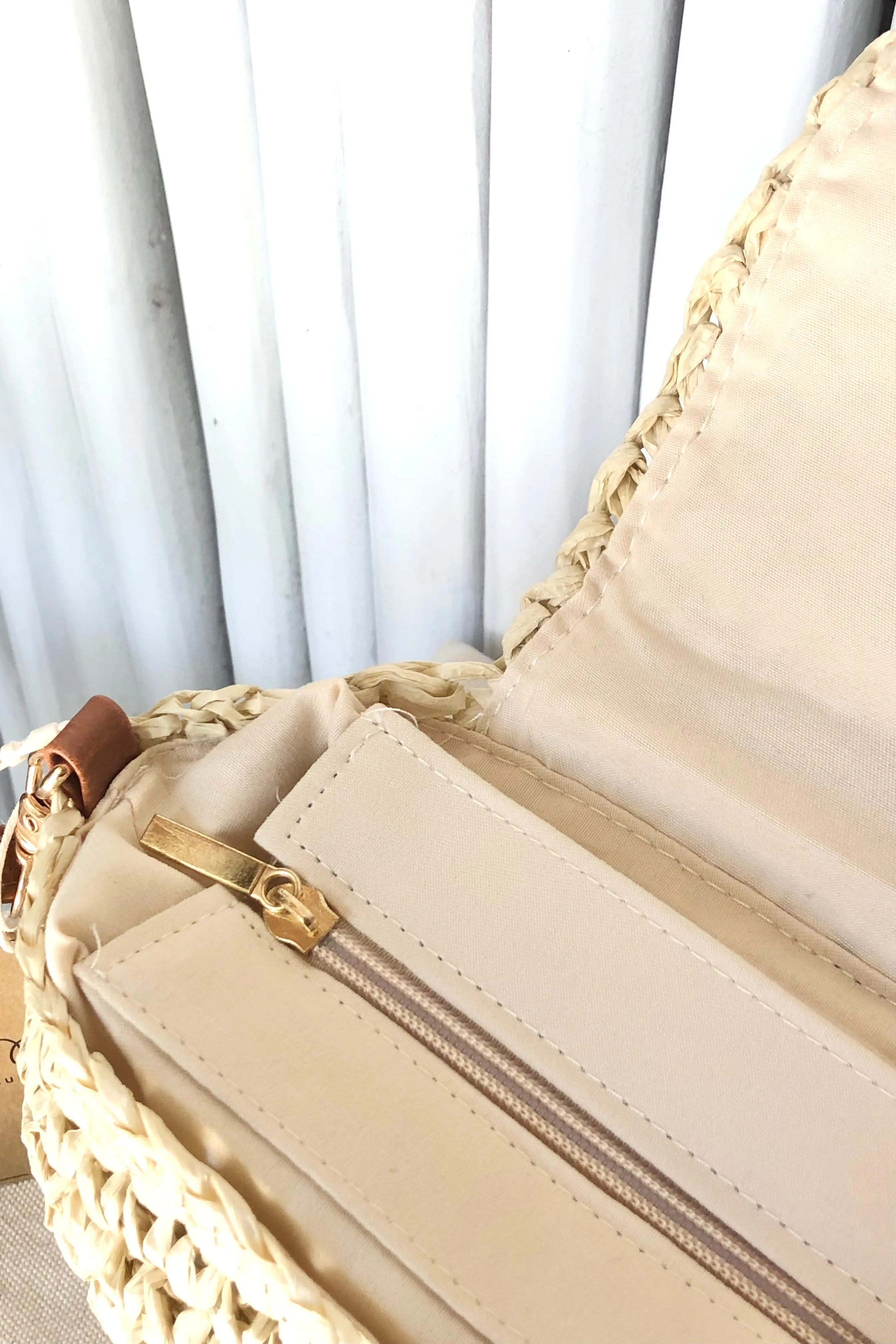 Front Flap Crossbody Bag with Buckle Detail