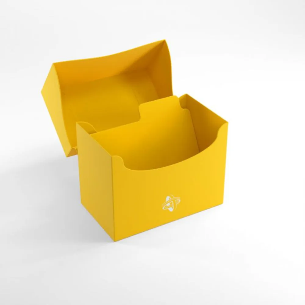 Gamegenic - Side Holder Deck Box 80  (Yellow)