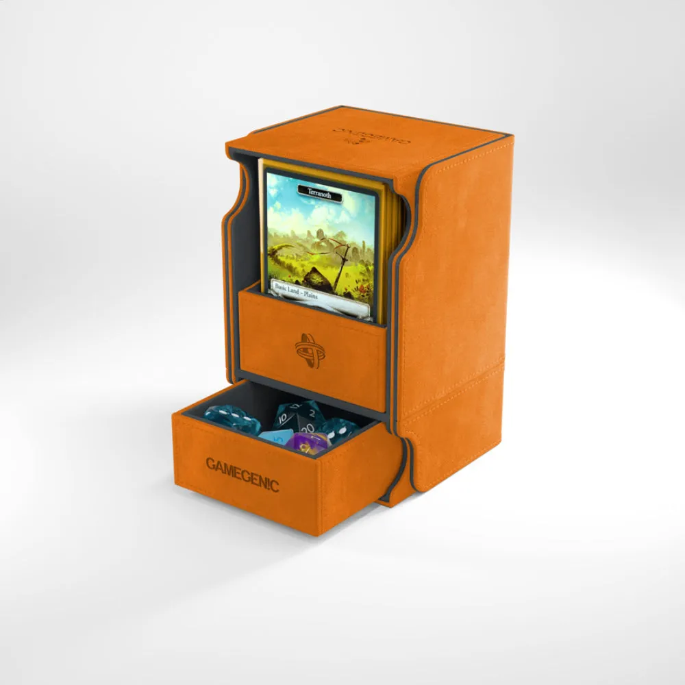 Gamegenic - Watchtower Deck Box 100  (Orange)