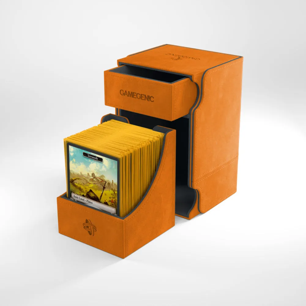 Gamegenic - Watchtower Deck Box 100  (Orange)