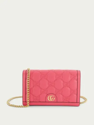 GG Matelassé Chain Wallet