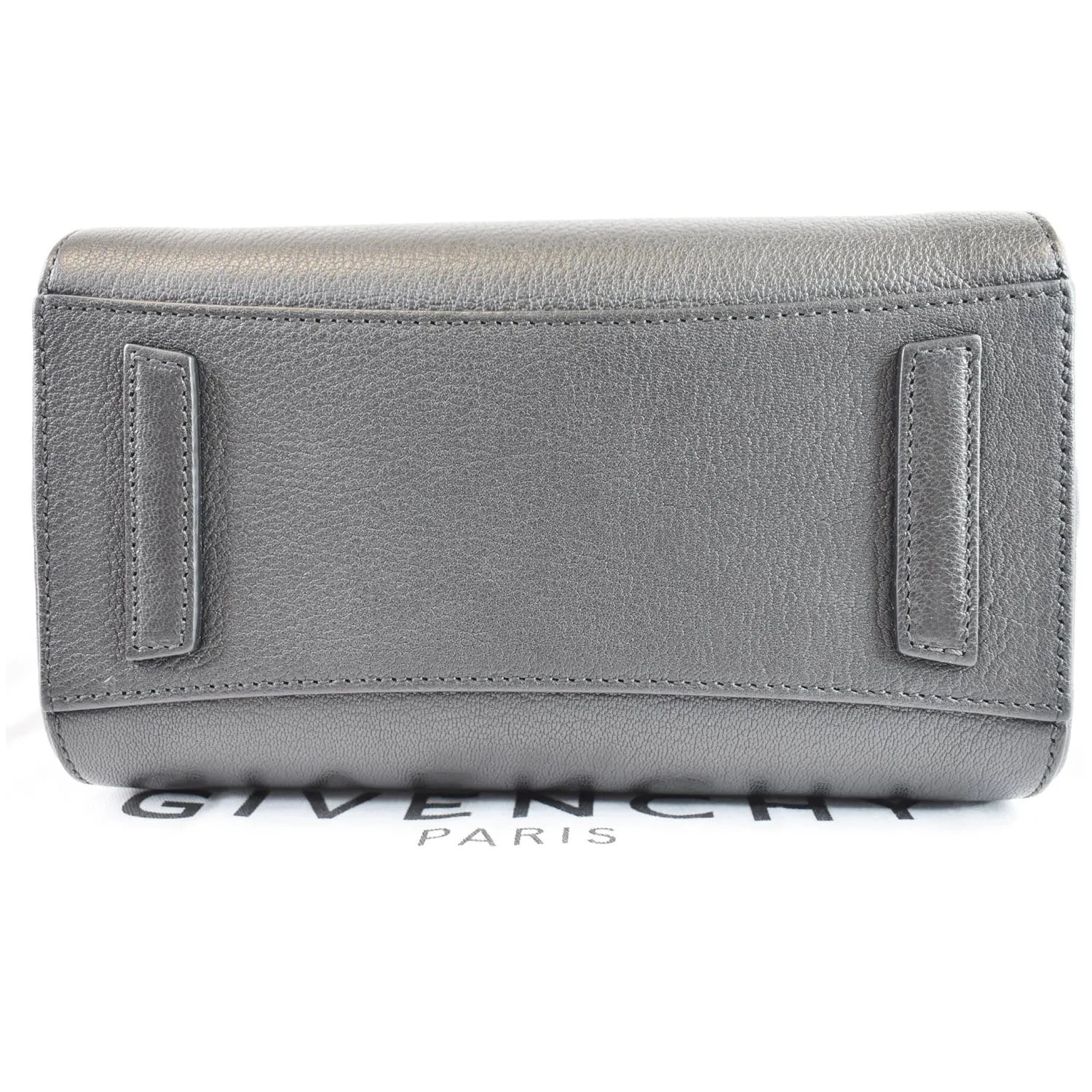 GIVENCHY Antigona Mini Grained Leather Shoulder Bag Black