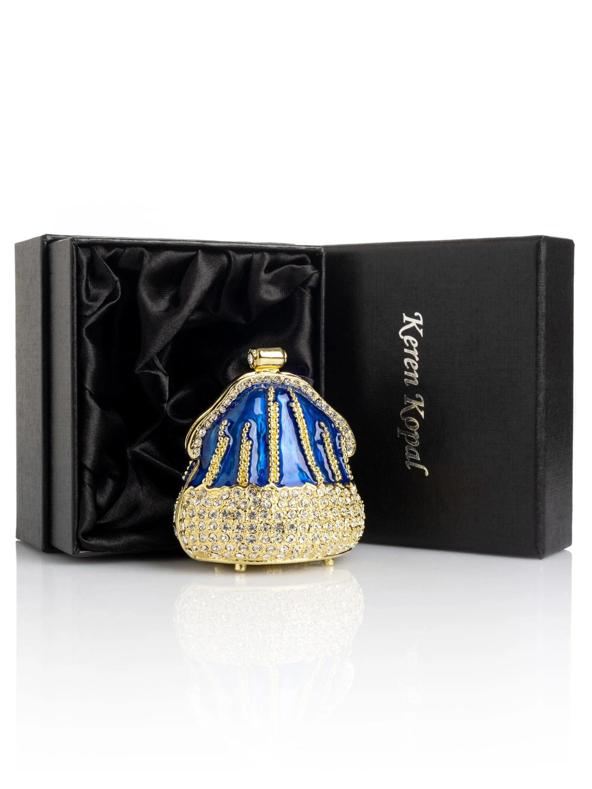Golden Blue Purse