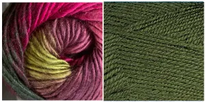 GREEN GRASS   CALLA LILY - Embossed Phoenix Scarf KIT