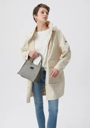 Grey Shoulder Bag