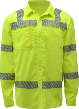 GSS Lightweight Shirt, Rip Stop Button Down Shirt, SPF 50 , Class 3 (each)