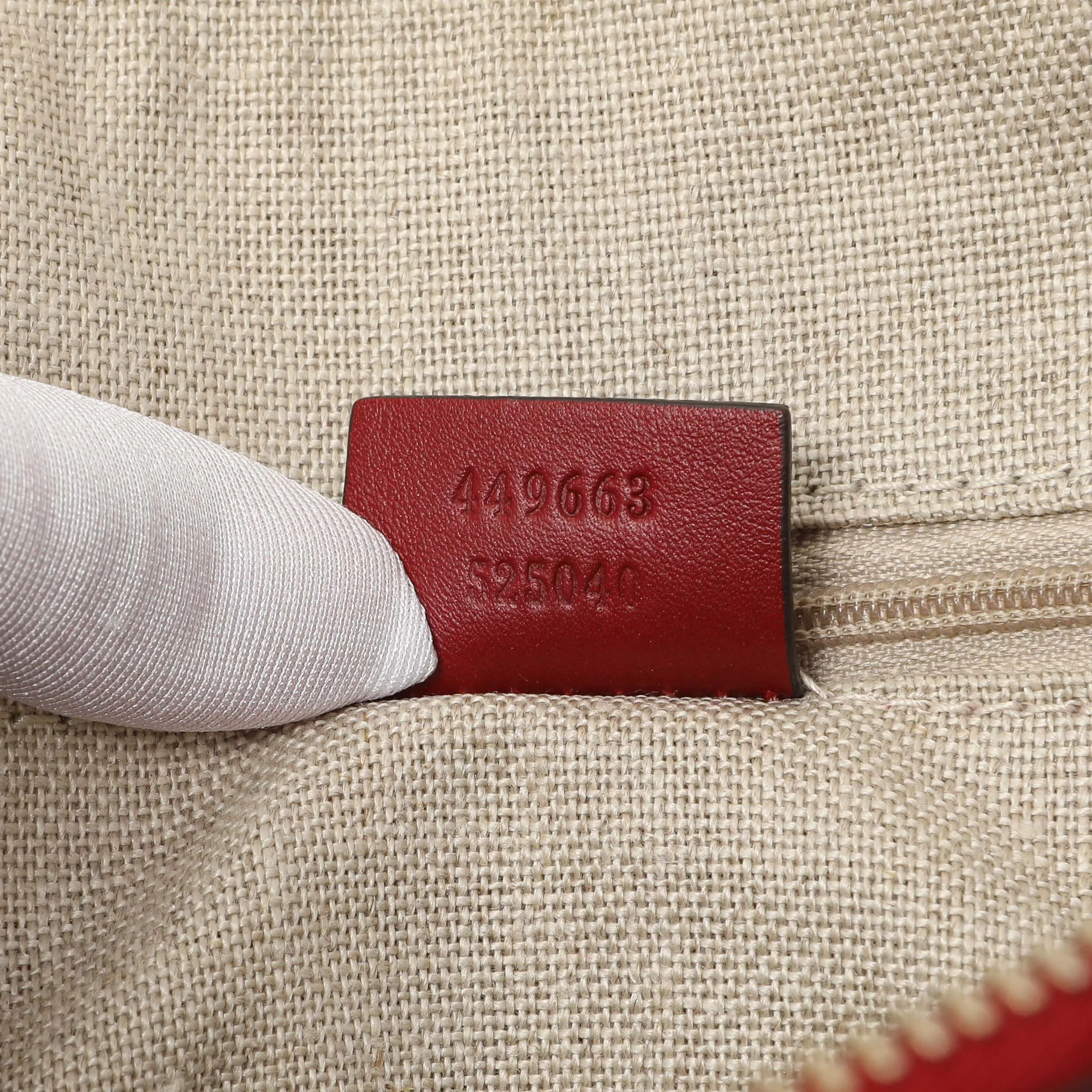 Gucci Burgundy Soft Microguccissima Medium Dome Bag