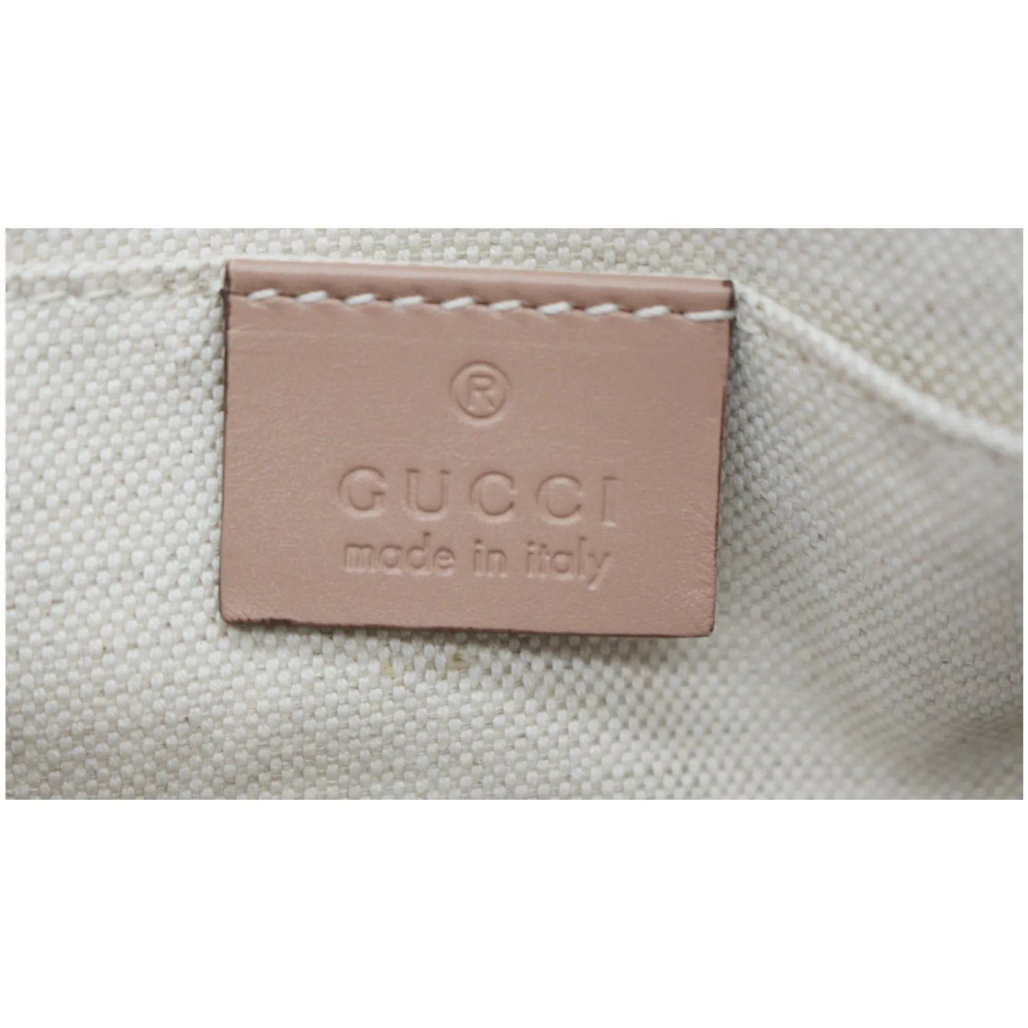 GUCCI Mayfair Small Bow GG Canvas Shoulder Bag Rose Beige 269893