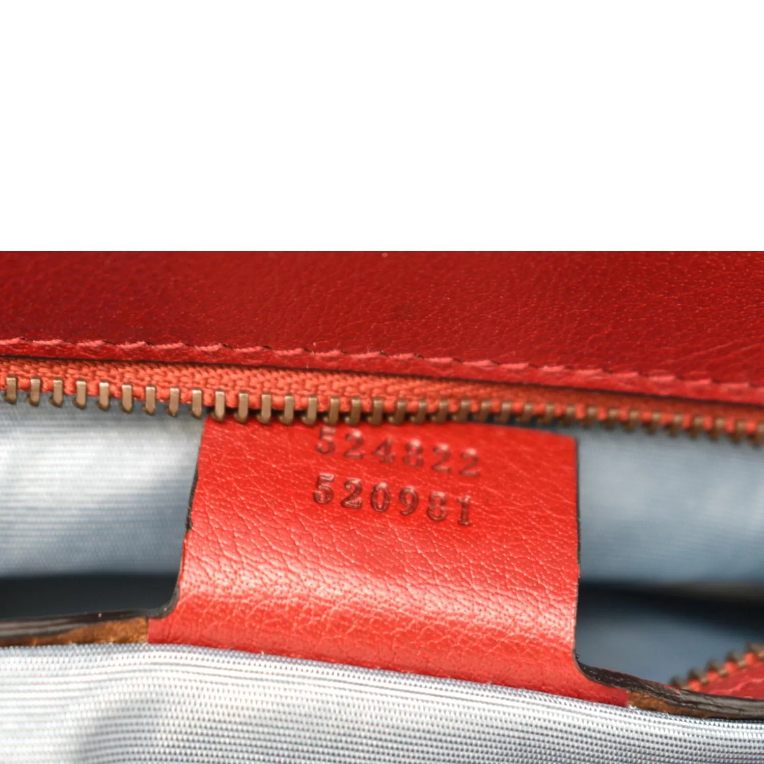 GUCCI Thiara Medium Double Smooth Leather Shoulder Bag Red/Black 524822
