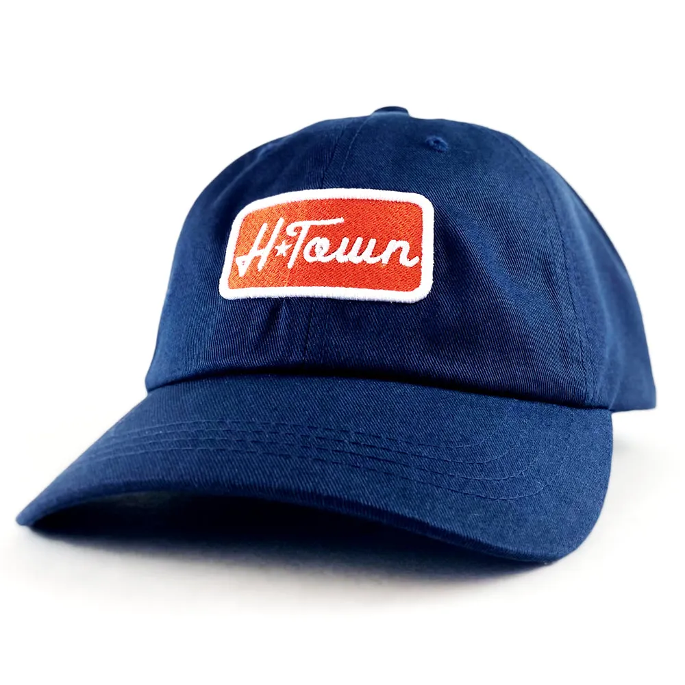 H-Town Badge | Strapback Ball Cap (Navy)