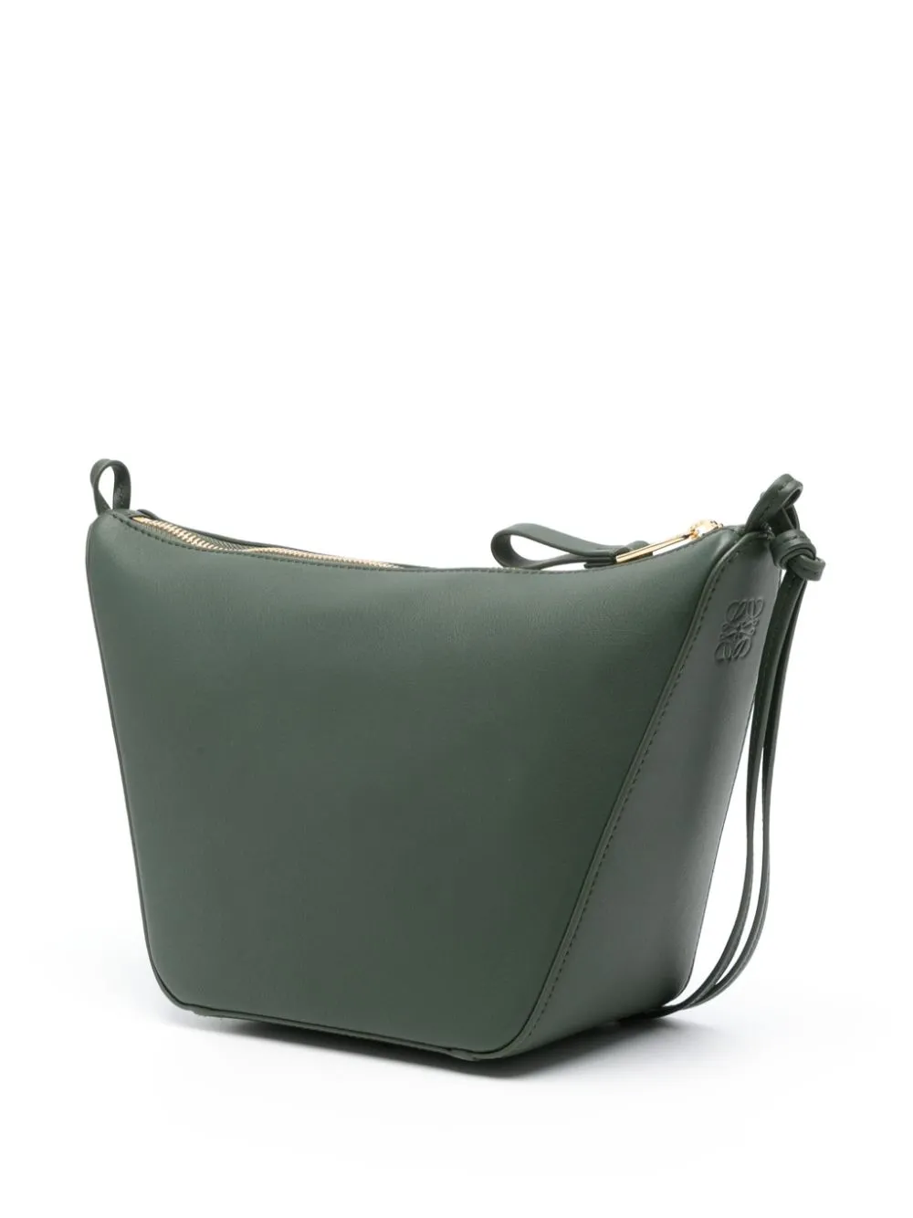 Hammock mini leather hobo bag