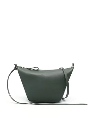 Hammock mini leather hobo bag