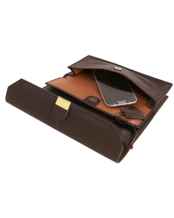 Handbag No 3- Man's clutch secured hand bag