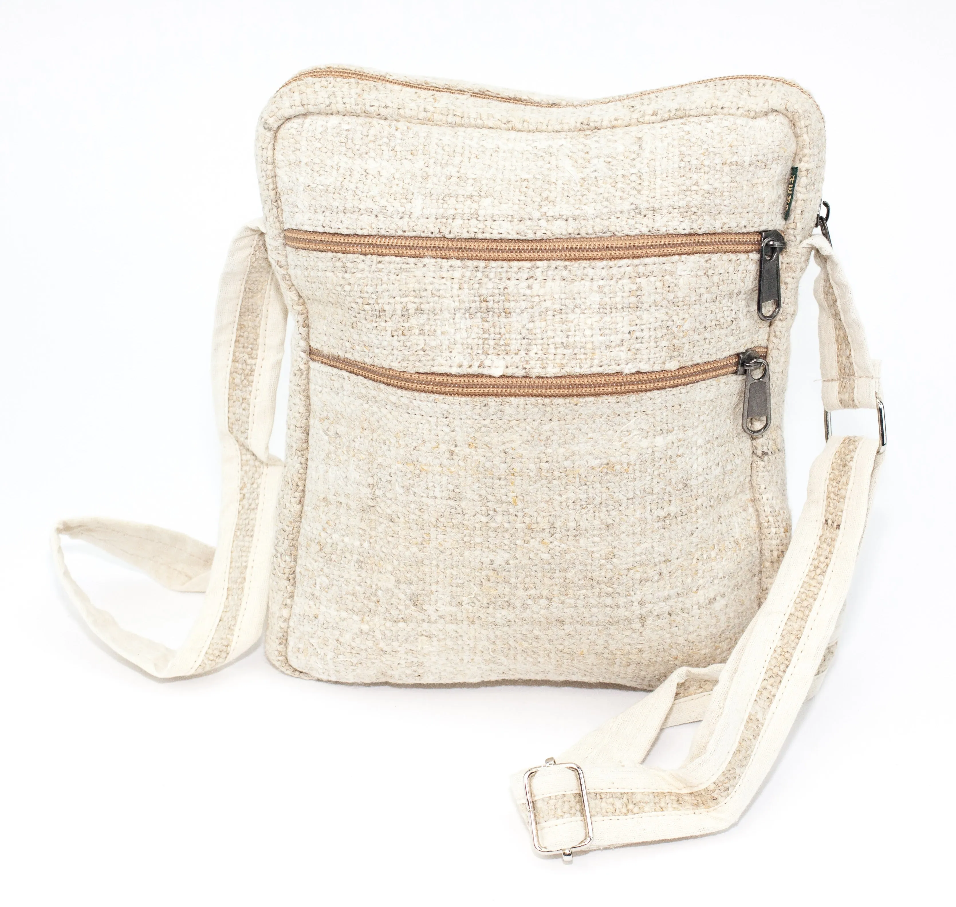 Handmade 100% Pure Hemp Cross Carry Bag - HMPHBCC1