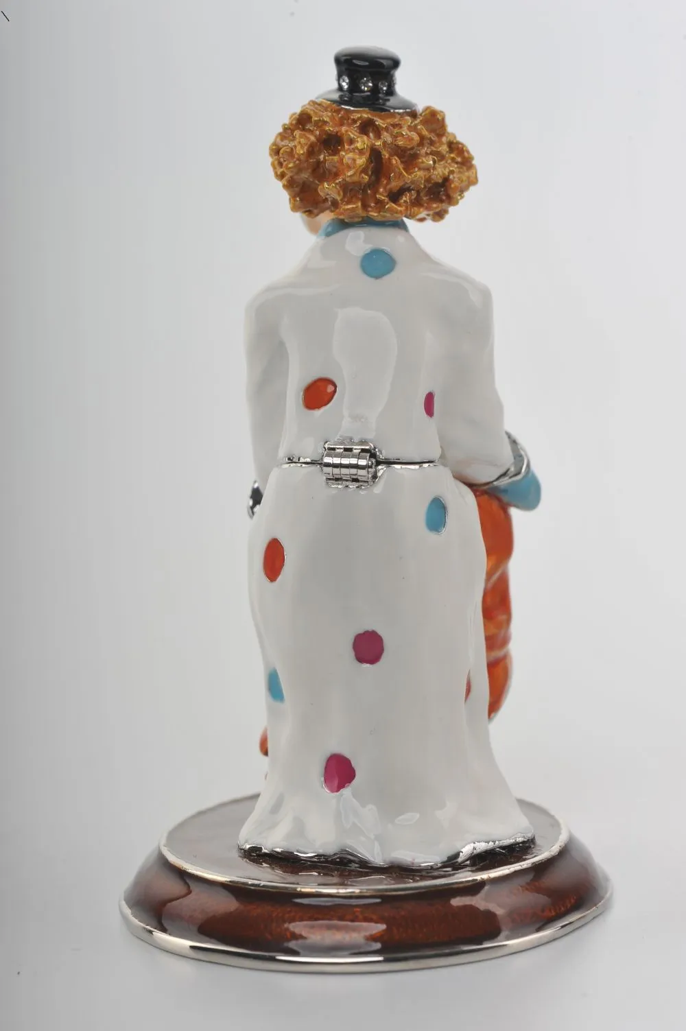 Happy Circus Clown on Unicycle
