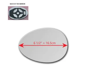 Heated Mirror Glass With Plastic Backing Plate Attached  for MINI Cooper 2007 - 2015