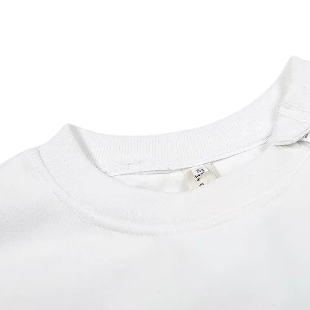 Heavy Embossed Letter Collar Zipper Sweatshirt