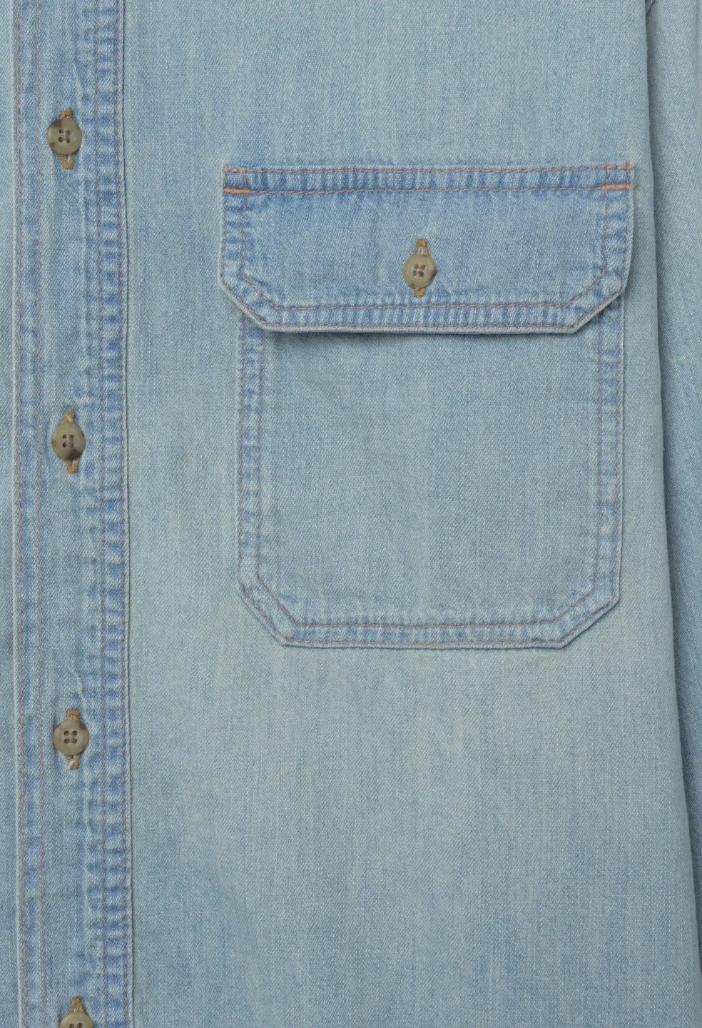 Hemi Princeton Work Shirt / Washed Indigo