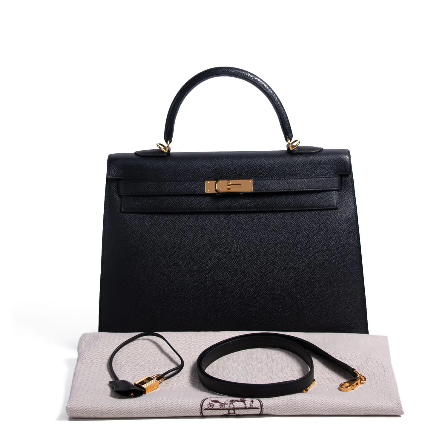 Hermès Kelly 35 Sellier Epsom Leather