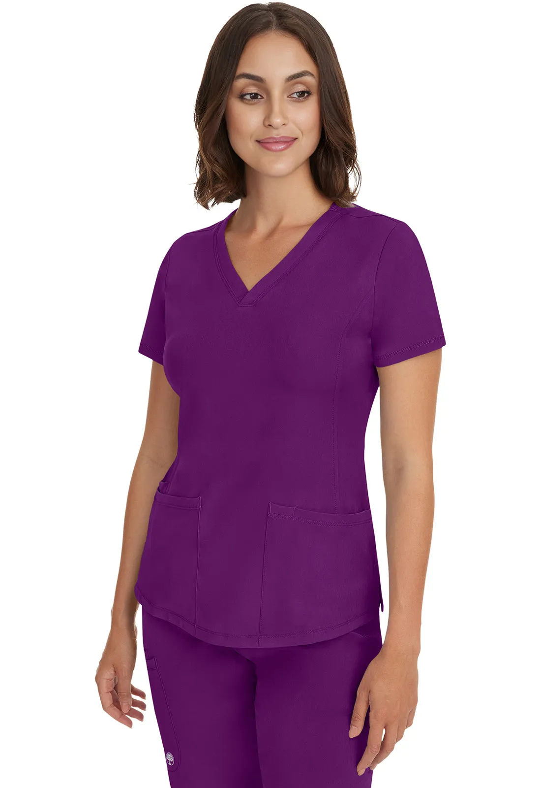 HH Works 2500 Monica Top Eggplant