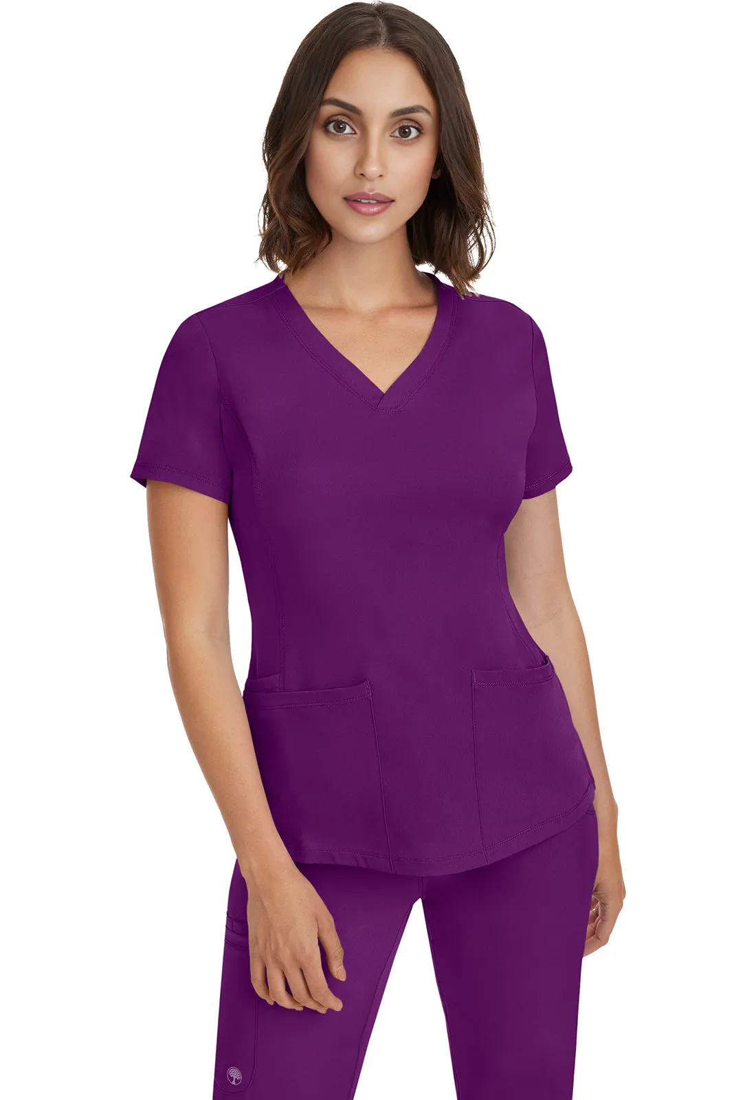 HH Works 2500 Monica Top Eggplant