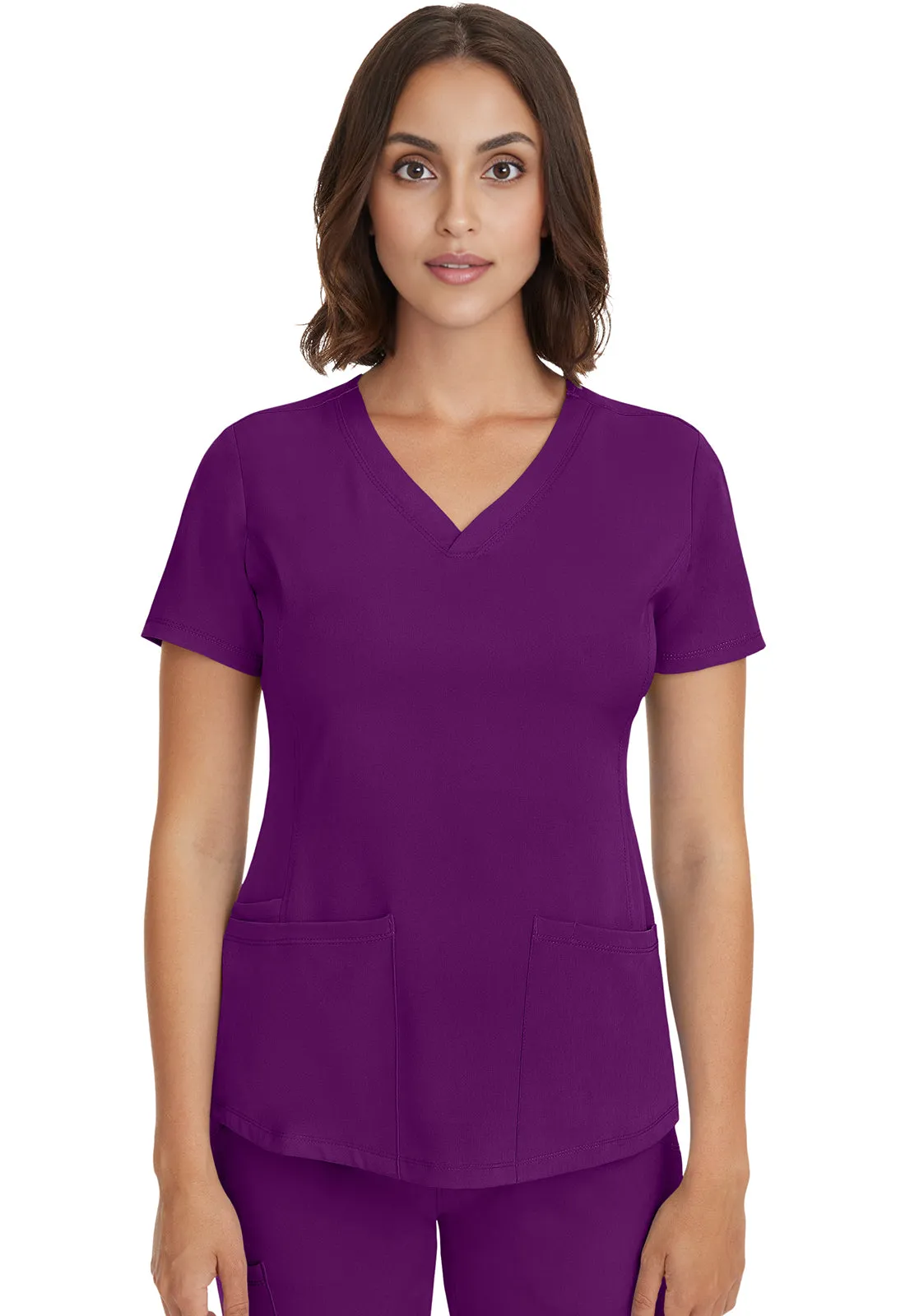 HH Works 2500 Monica Top Eggplant