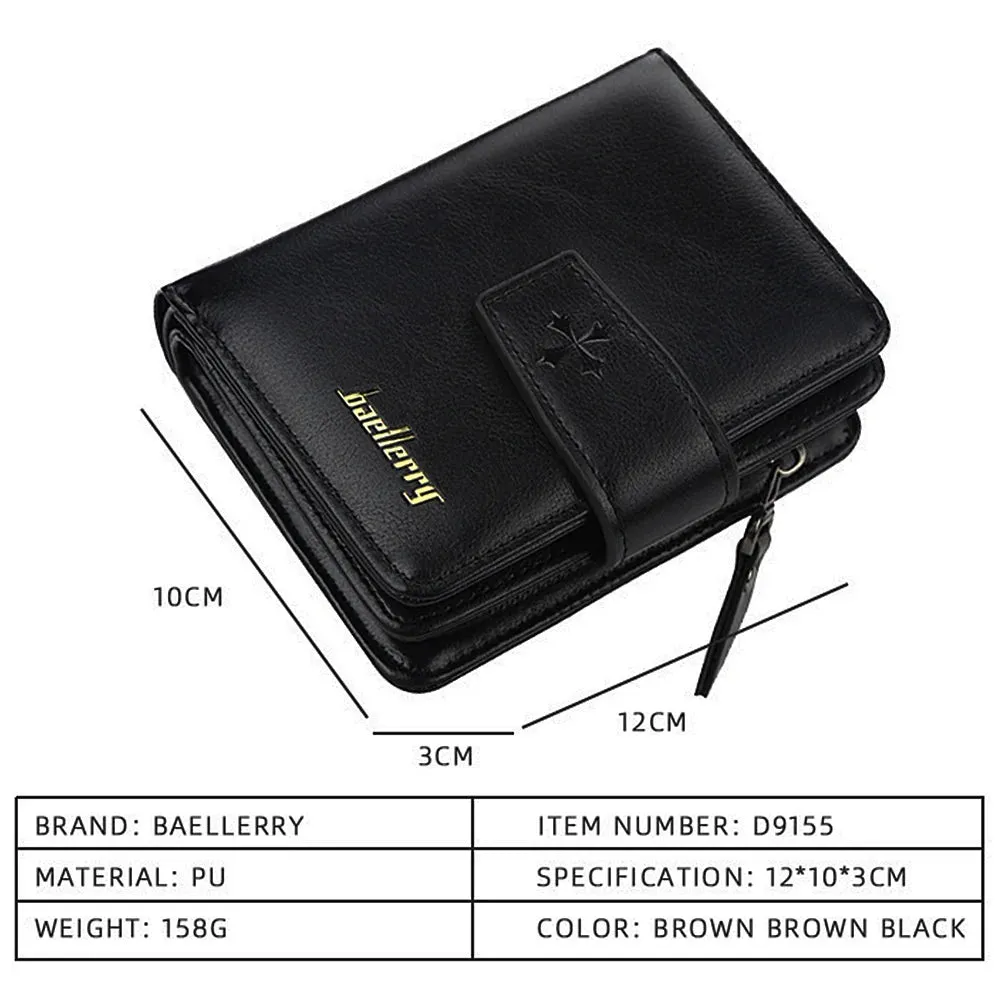 High-Quality PU Leather Business Wallet