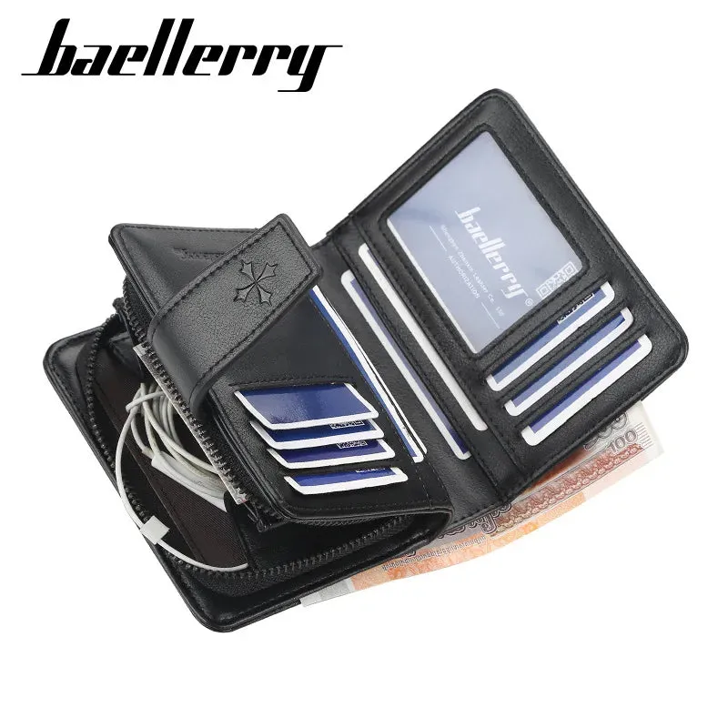 High-Quality PU Leather Business Wallet