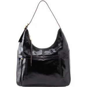 Hobo Fortune Black Vintage Hide Leather