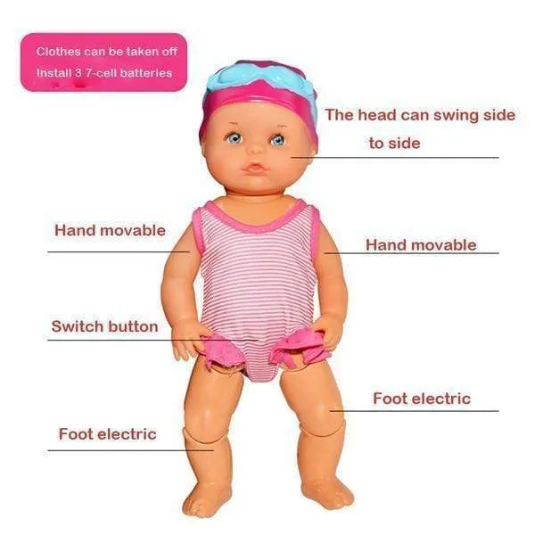 【Hot Sale】Waterproof Swimming Doll