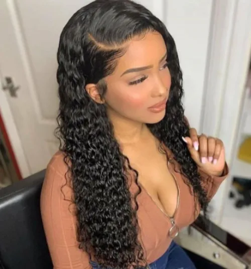 Indian Water Wave Bundles With 4×4 Closure 10A Grade 100% Human Remy Hair MYLOCKME
