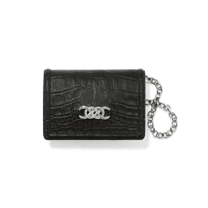 Interlok Croco Medium Wallet - T22823
