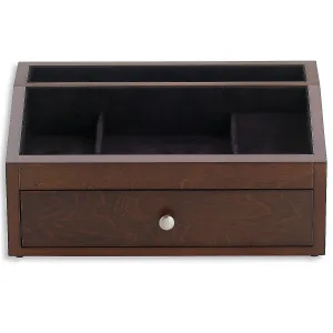 Jackson Mahogany Finish Valet Box