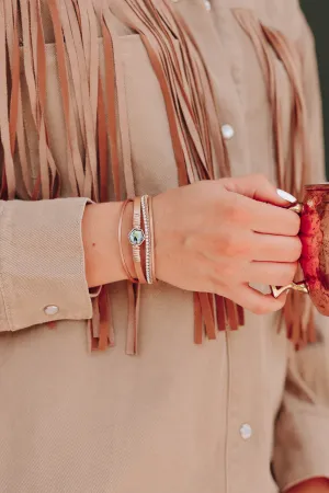 Jayde Multi Strand Leather Bracelet