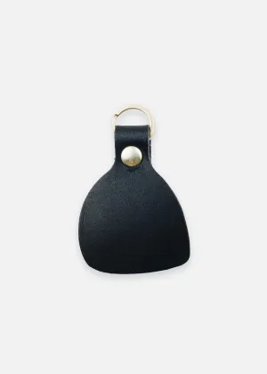 Jet Black Wabi Sabi Fob in Latigo