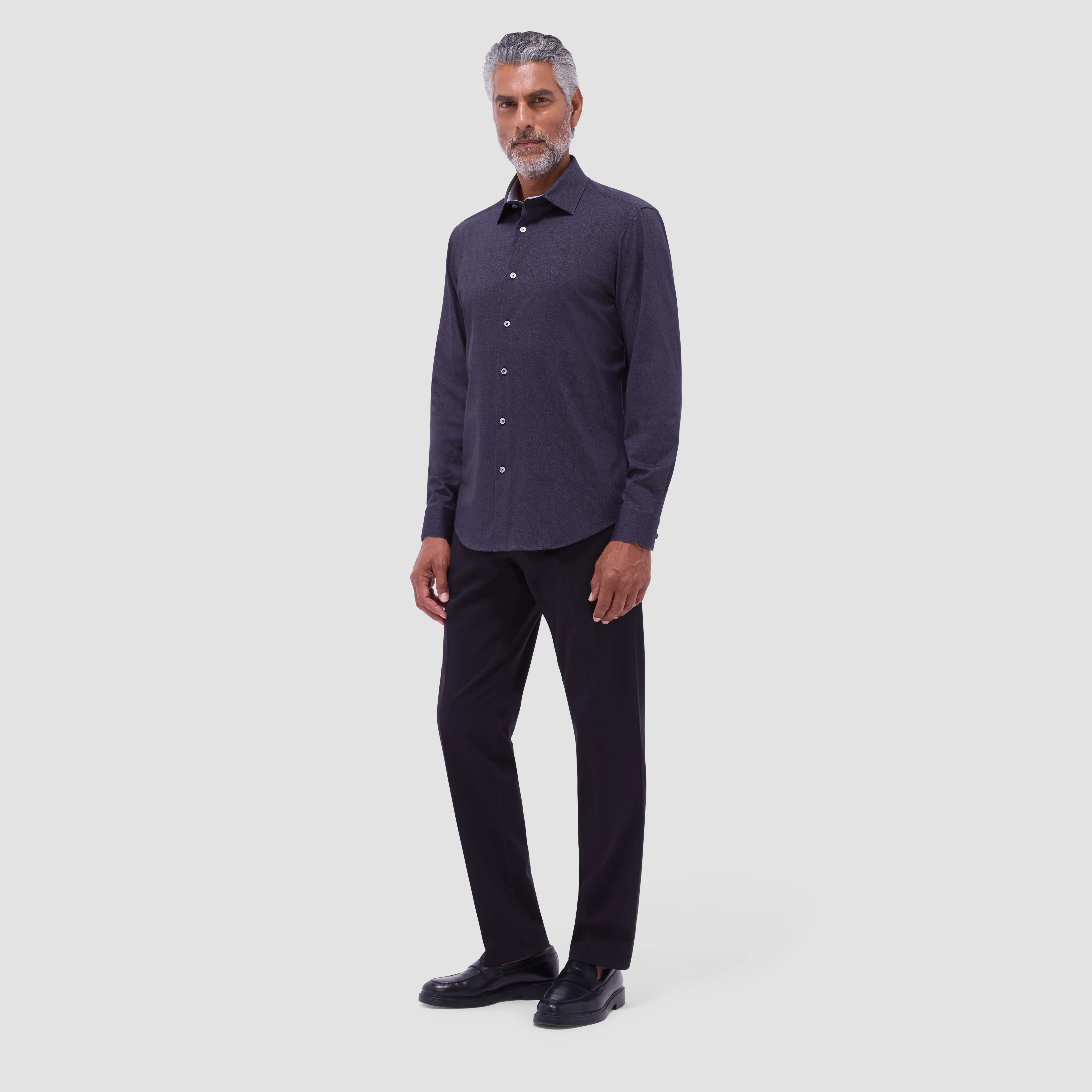 Jimmy Double-Sided Solid OoohCotton Shirt
