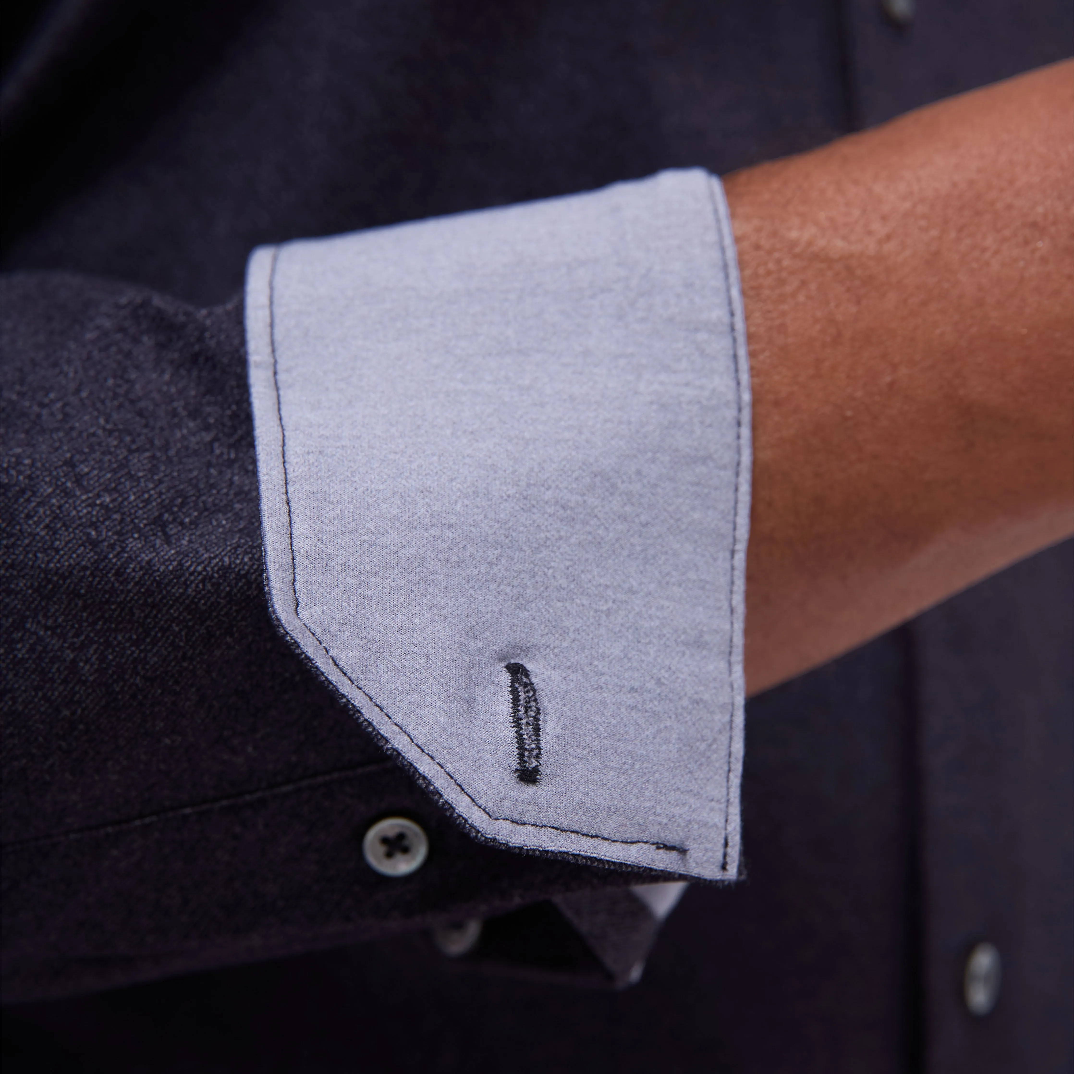 Jimmy Double-Sided Solid OoohCotton Shirt