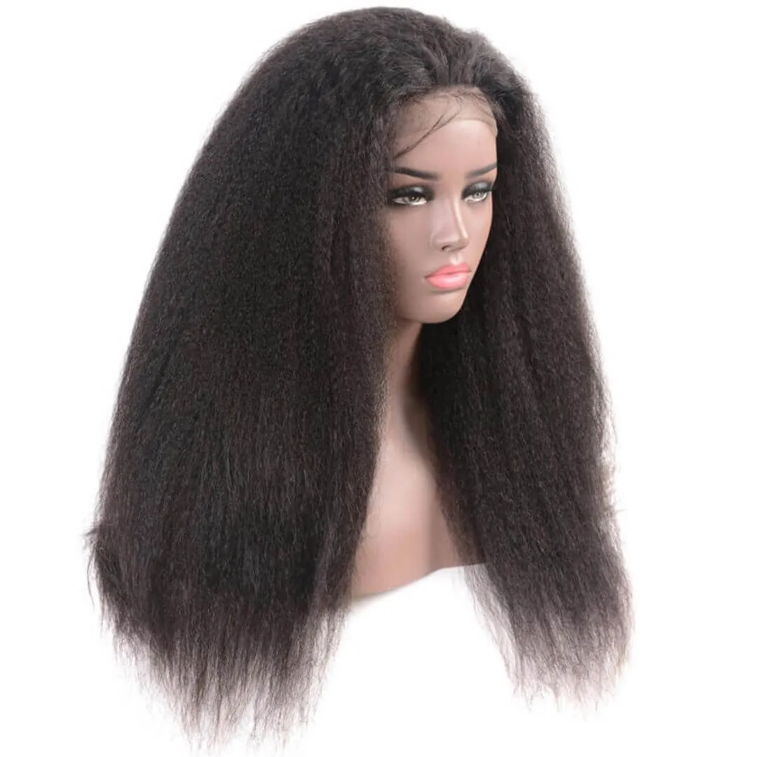 JKA's KINKY STRAIGHT| 4x4 LACE CLOSURE WIG