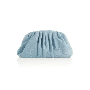 Julia Denim Clutch