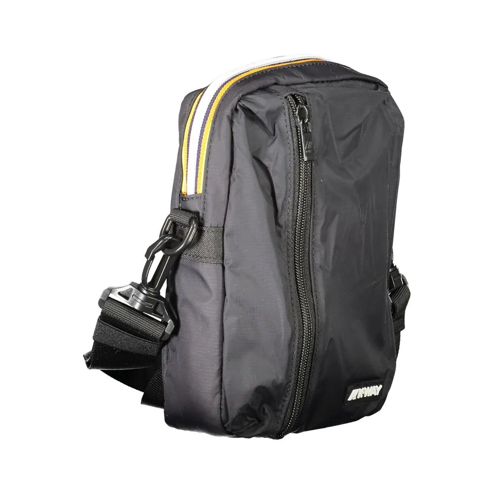 K-WAY Black Polyamide Men Shoulder Bag