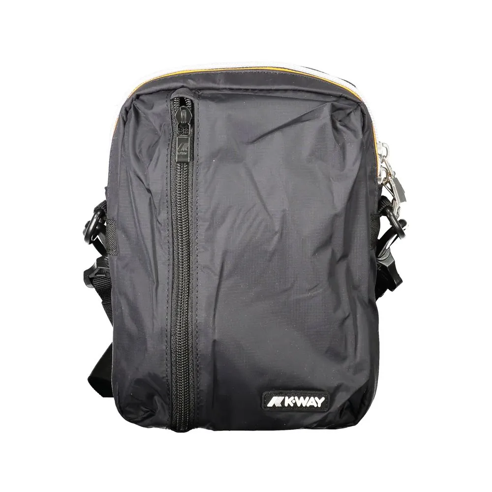 K-WAY Black Polyamide Men Shoulder Bag