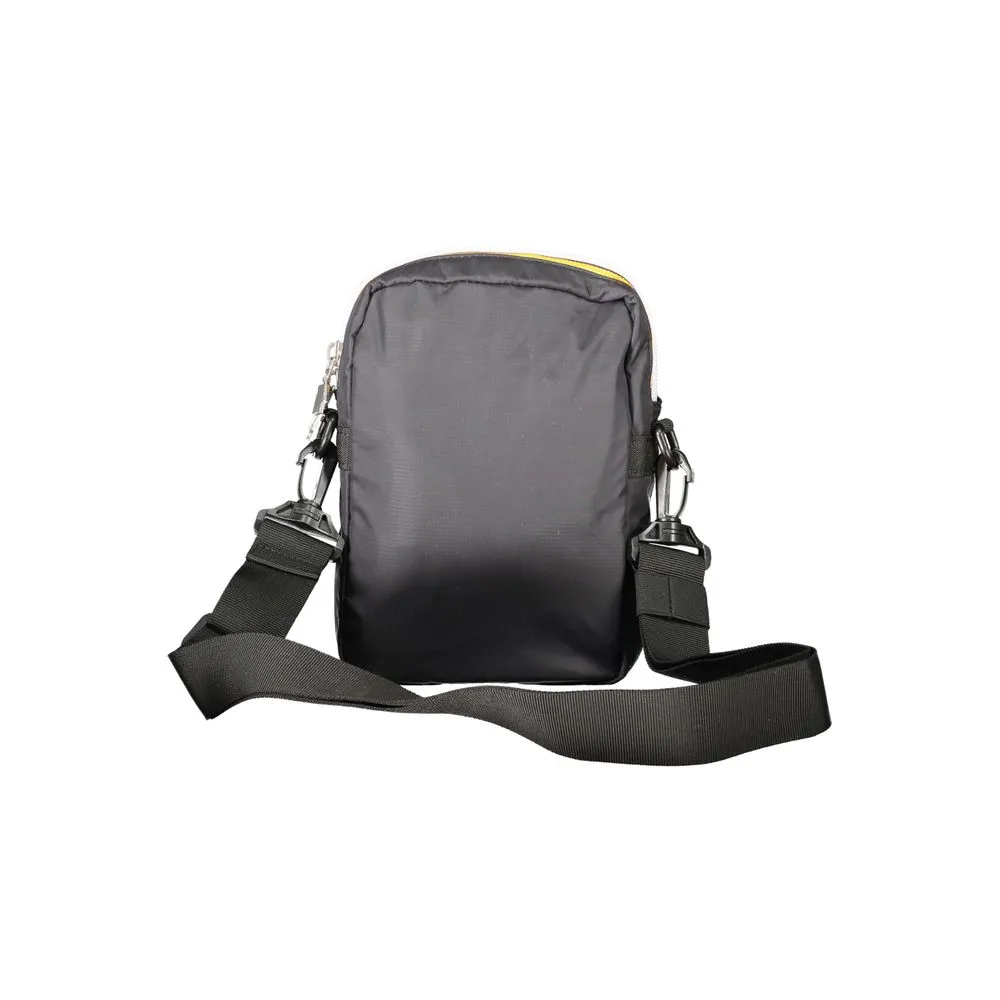 K-WAY Black Polyamide Men Shoulder Bag